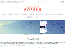 Tablet Screenshot of alejandrocorchs.com